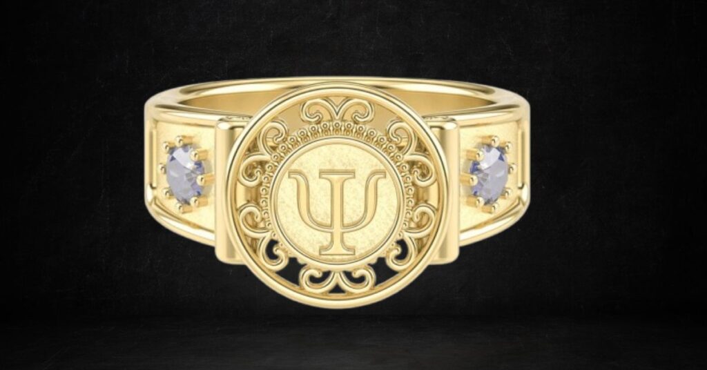 anel de formatura em psicologia