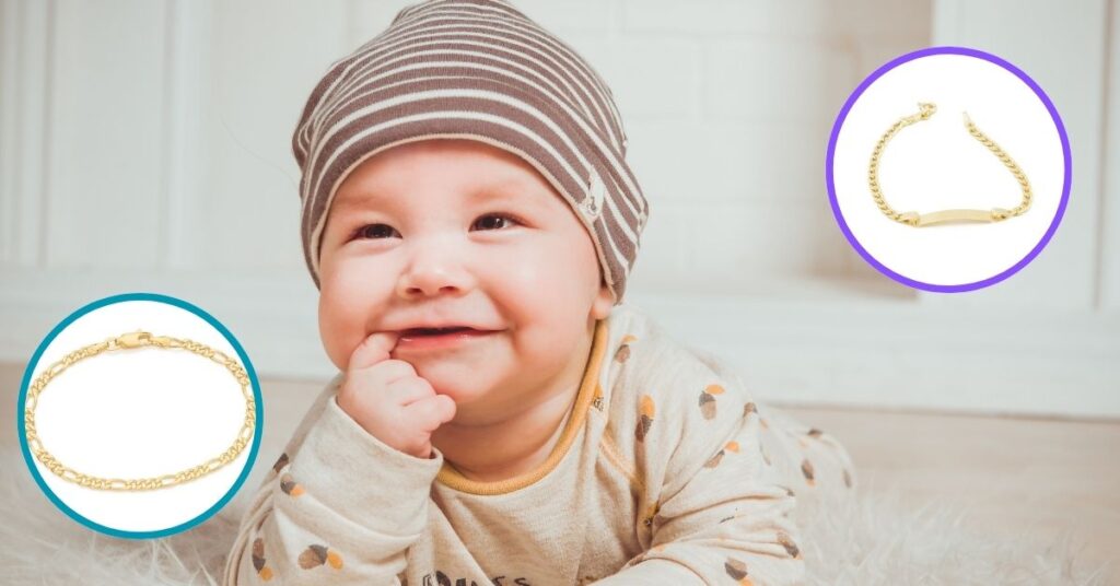 pulseira para bebê